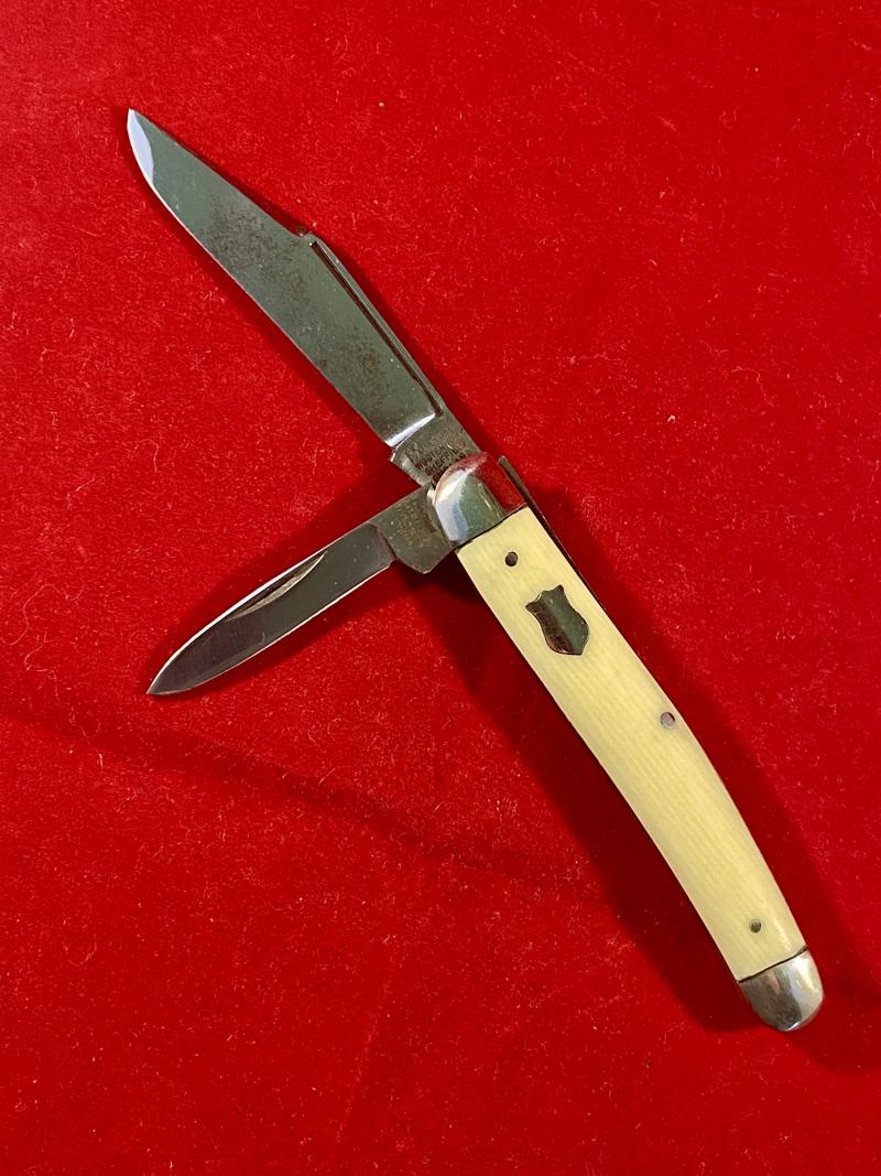 Antique I*XL GEORGE WOSTENHOLM Two Bladed Pen Knife circa 1900