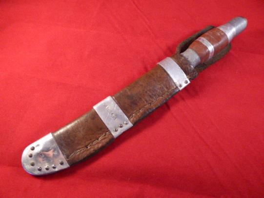 Boer War Trench Art Knife – G W Ratclife – Cape Town c1900