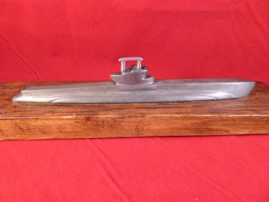 WW2 Period Model of a British “S” Class Submarine Dated 1942