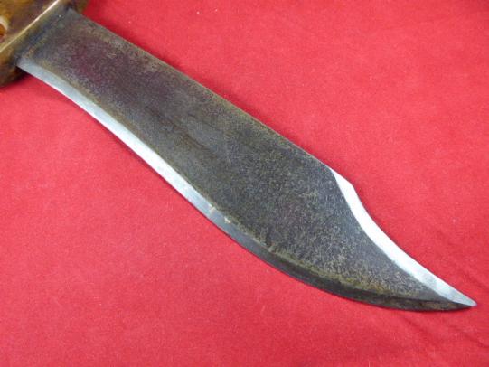 Impressive Large Version of a WW2 Australian made 1st Battalion Ranger Knife or Brass Knuckle Ranger Knife