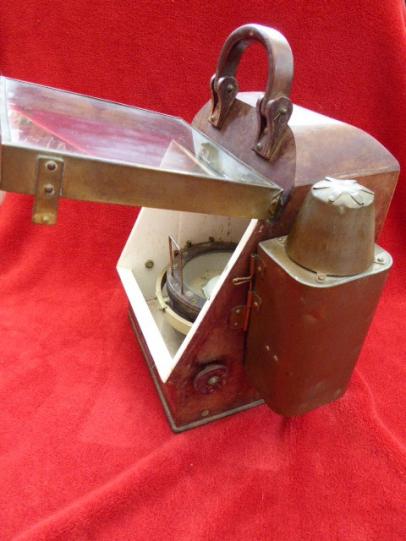 Post WW2 Japanese Naval Landing Craft Binnacle Compass by Maizuru Meter Manufacturing Company