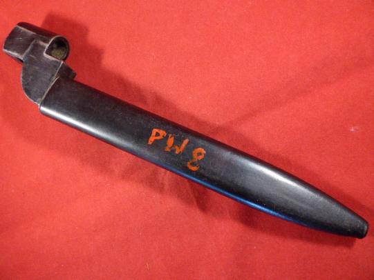 British No9 Mk1 Bayonet with Scabbard by RSAF Enfield dated 1954