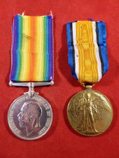 WW1 British War & Victory Medals to 3953 F. SGT P.H. GODFREY – R.A.F.