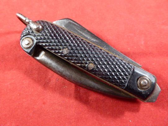 WW2 British Army Folding Utility Knife by J. Rodgers & Sons - Dated 1943
