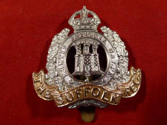 Original British Army WW1 'The Suffolk Regiment' Cap Badge