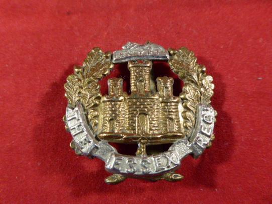 Original British Army The Essex Regiment Cap Badge