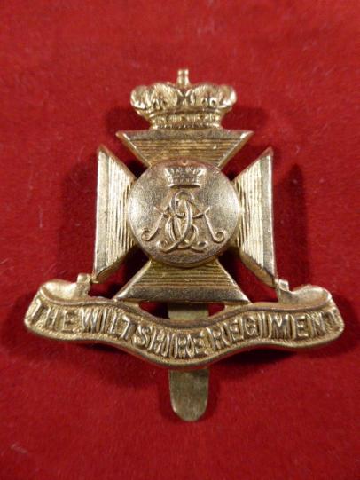 Original British Army The Wiltshire Regiment Cap Badge.