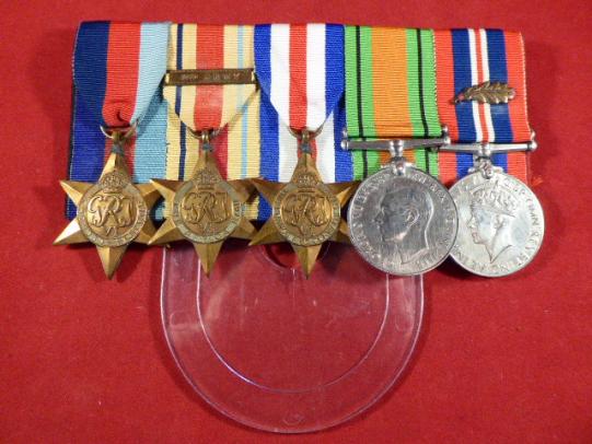 Excellent Original WW2 8th Army and (MID) Mentioned in Despatches Medal Group