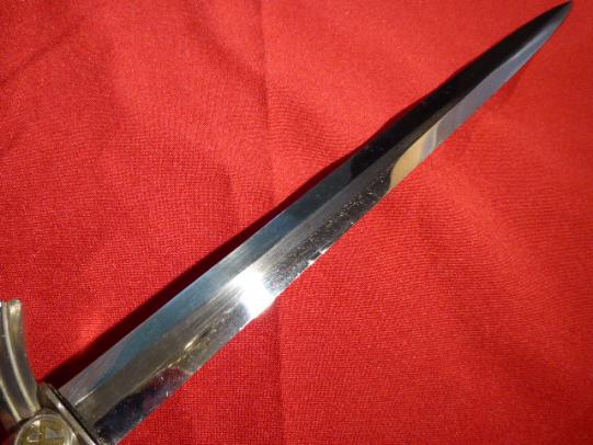 BOAS Militaria | Rare DLV Officers Dagger with Original Leather Covered ...