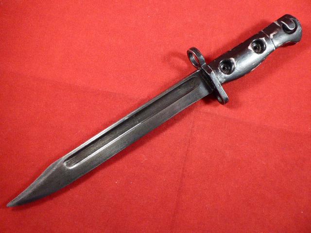 1959 British L1A3 SLR Knife Bayonet attributed to Major D. C. BUCKNALL of the Royal Northumberland Fusiliers
