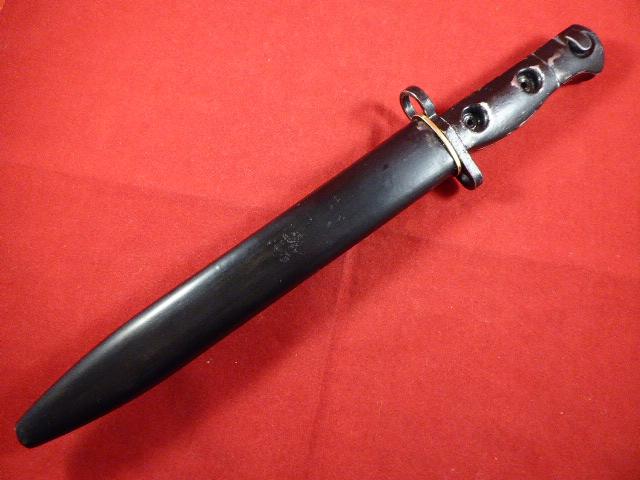 1959 British L1A3 SLR Knife Bayonet attributed to Major D. C. BUCKNALL of the Royal Northumberland Fusiliers