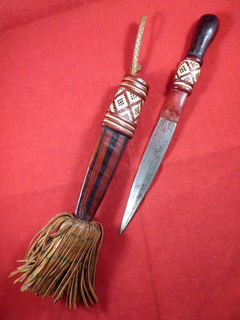 Antique Traditional Tribal Dagger by the MANDING People of the Western Sudan Region of Africa