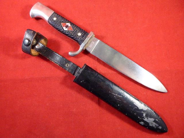 Reproduction Post WW2 Hitler Youth Knife by OTHELLO - G.C. & Co. 420