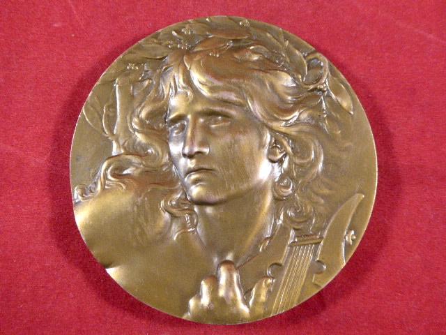 Large French Bronze Medal - 2nd Prize - in the 10th international competition of the interpretation of the French melodies in 1966