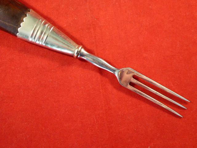 Vintage German Hunting Knife and Fork Set by Anton Wingen Jr – Othello - circa 1940