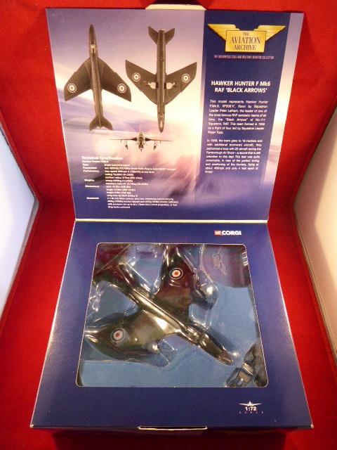 Corgi 1:72 Limited Edition (No.0576) Hawker Hunter F MK6 RAF ‘Black Arrows’ 49802