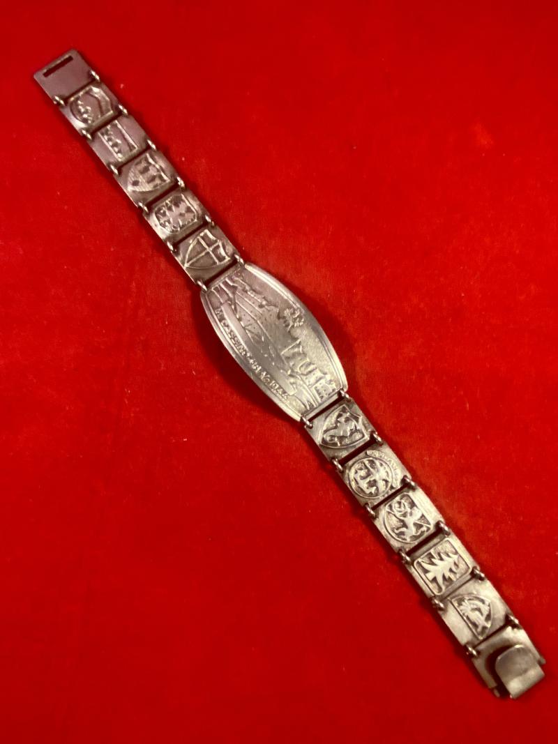 Rare Original WW2 Polish Commemorative Monte Cassino Bracelet
