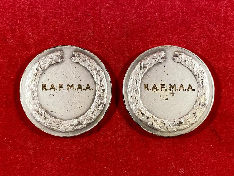 Two Vintage RAF Model Aircraft Association Championship Medals - c1966