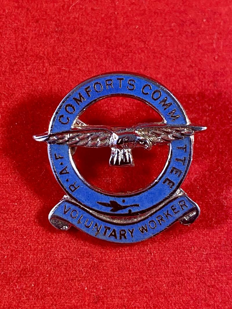 WW2 RAF Comforts Committee Volunteer Worker Badge