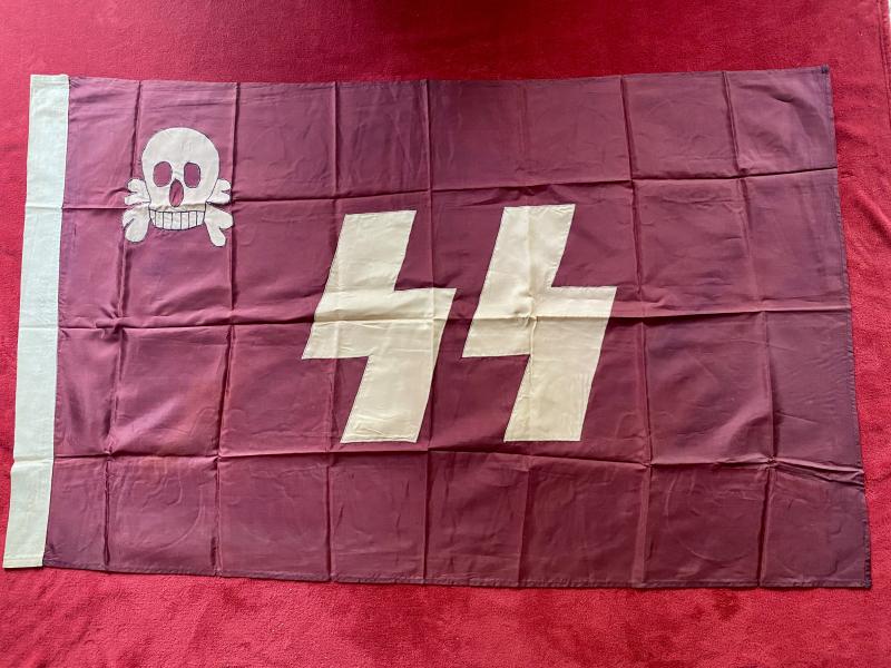 Large Vintage “Fantasy” Nazi SS Flag