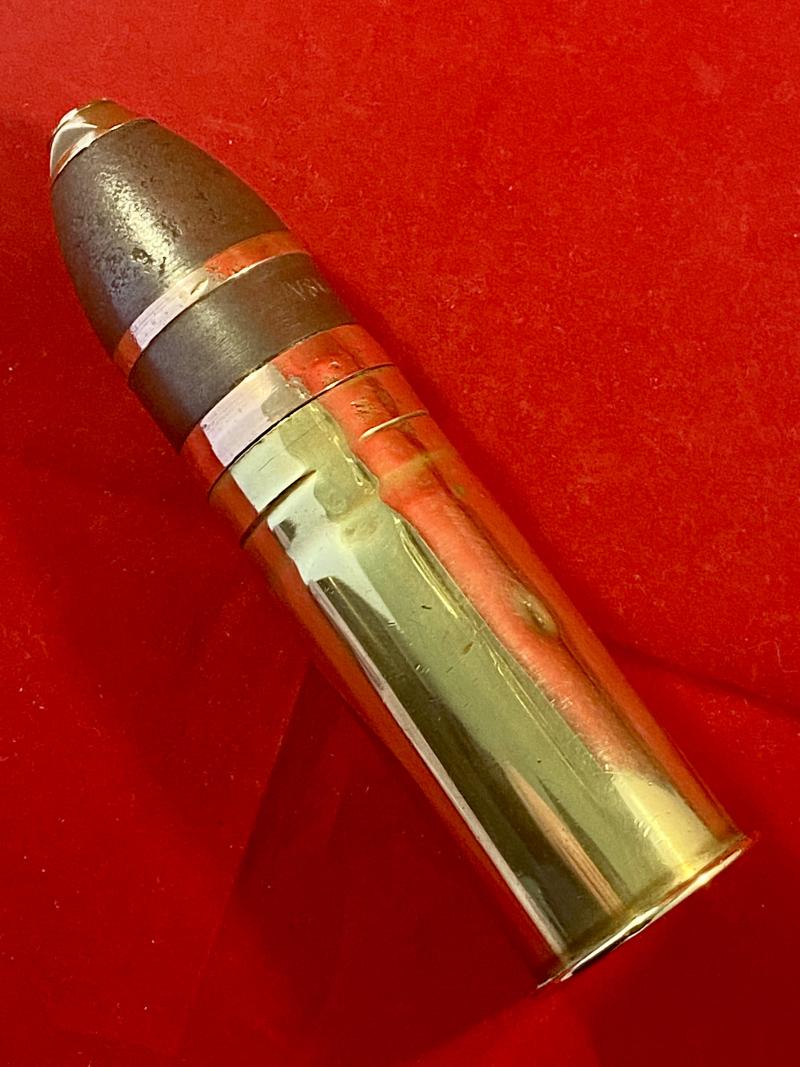 INERT WW1 British VSM 37mm 1 Pounder “Pom Pom” Shell
