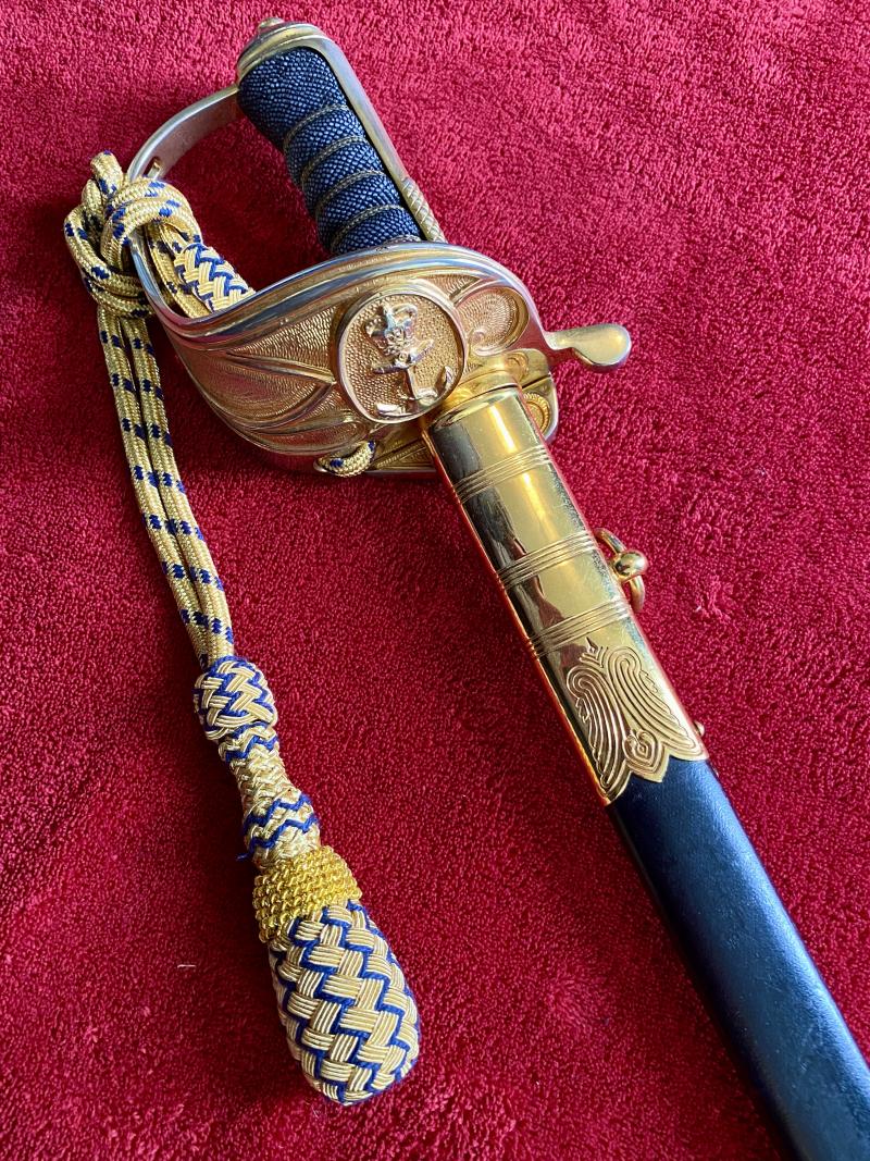 Additional Photos of Royal Navy Master-at Arms Warrant Officer’s 1827 Pattern Sword