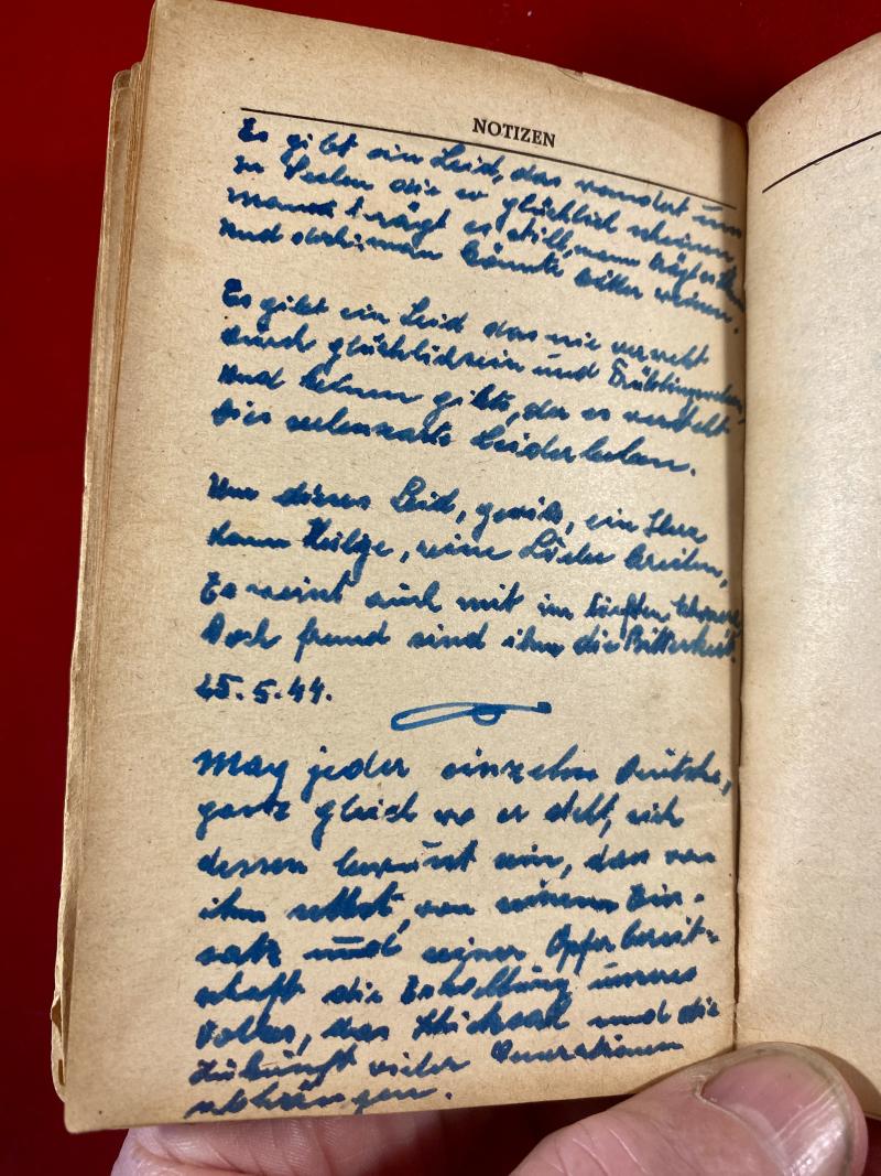 Extra Photos of 1944 SS Pocket Diary