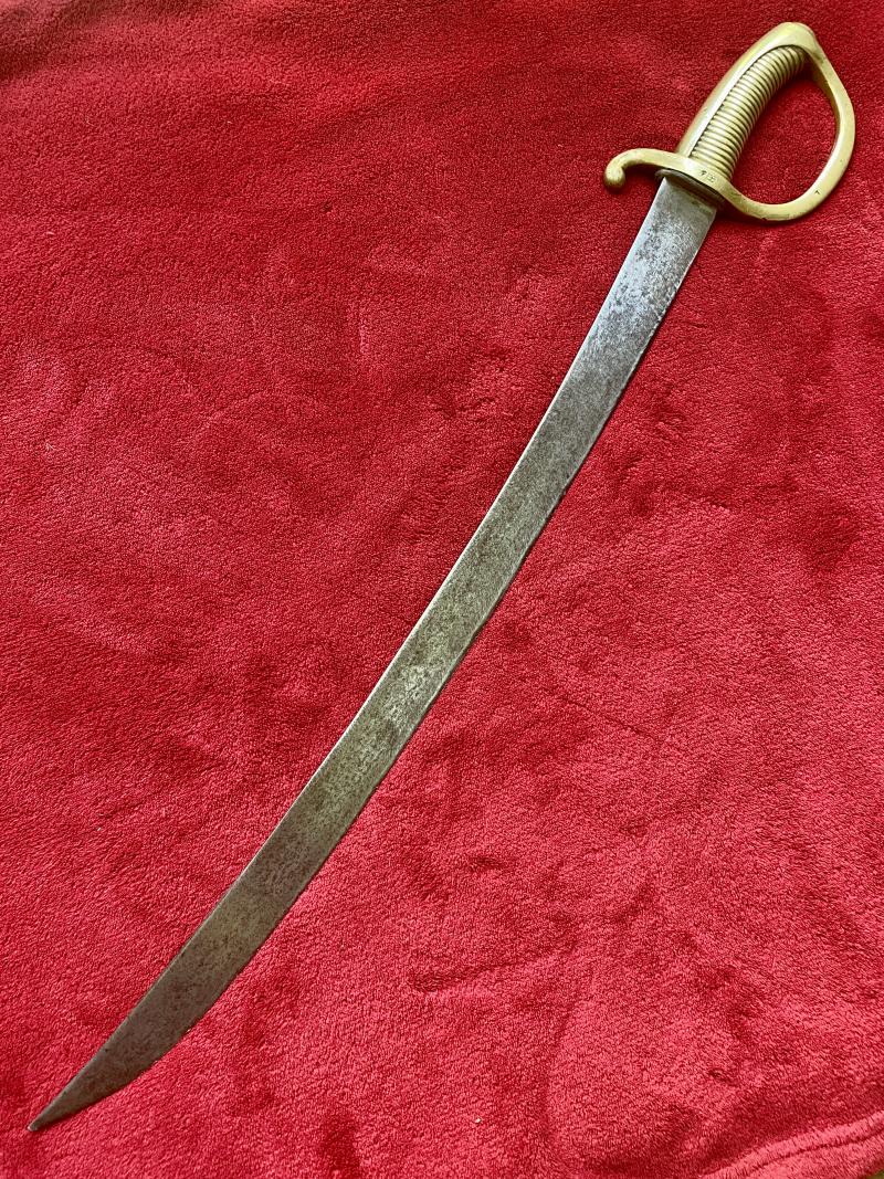 Original Napoleonic era French Briquet Sabre possibly used by the Imperial Guard