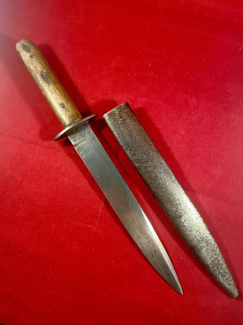 Scarce Trench Fighting Knife of the Austro-Hungarian Army M.1917 - Unit Marked for the 97R Infantry Regiment