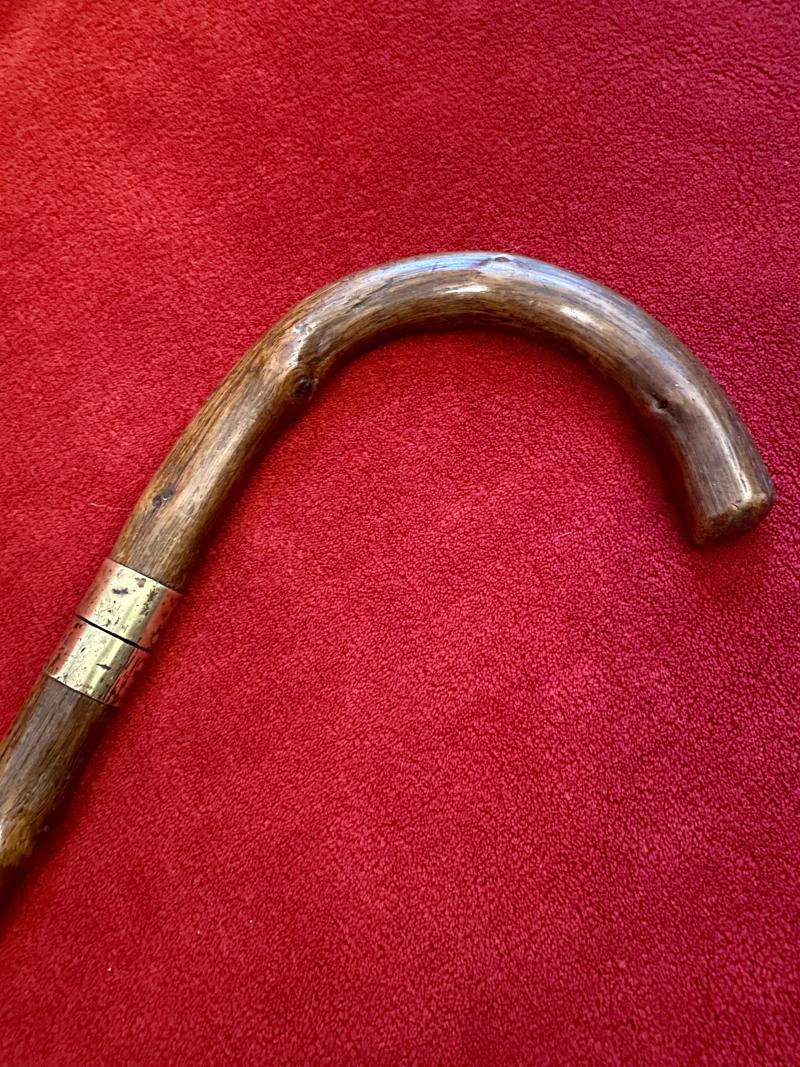 Rare Antique Victorian Custom Officer's “Rummage” Swordstick by MOLE of Birmingham c1850