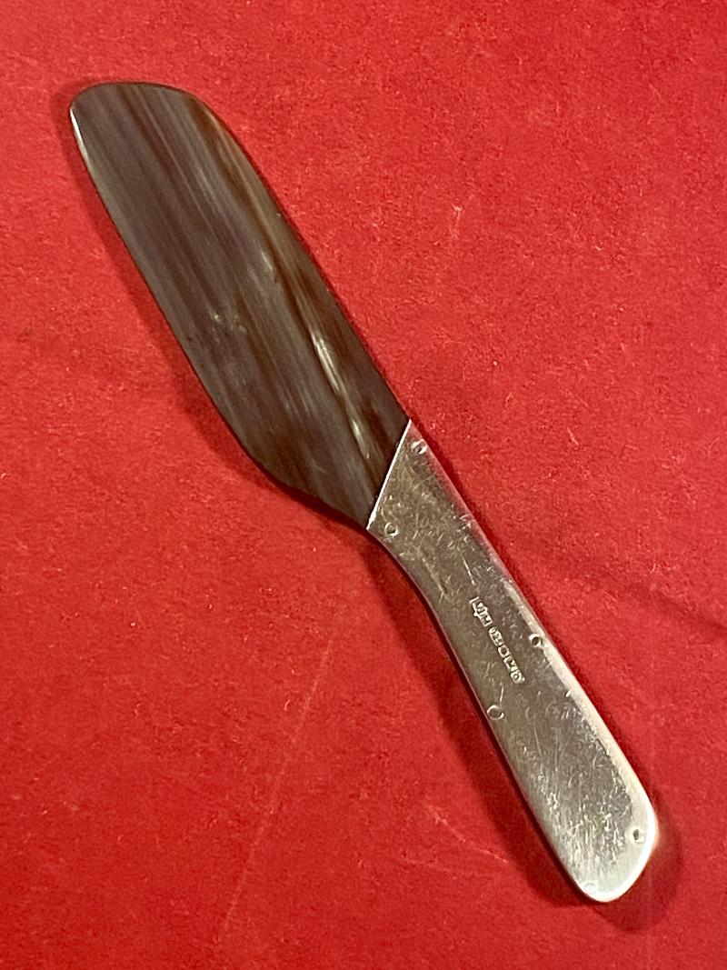 Scarce Hallmarked Silver and Horn Letter Opener by Philippa Jane Merriman 2001