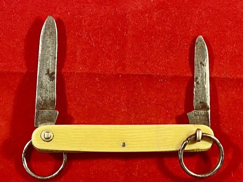 Additional photos of Antique Ring-Opening Double Bladed Penknife by Wade Wingfield & Rowbotham Sheffield c1840 - 51804