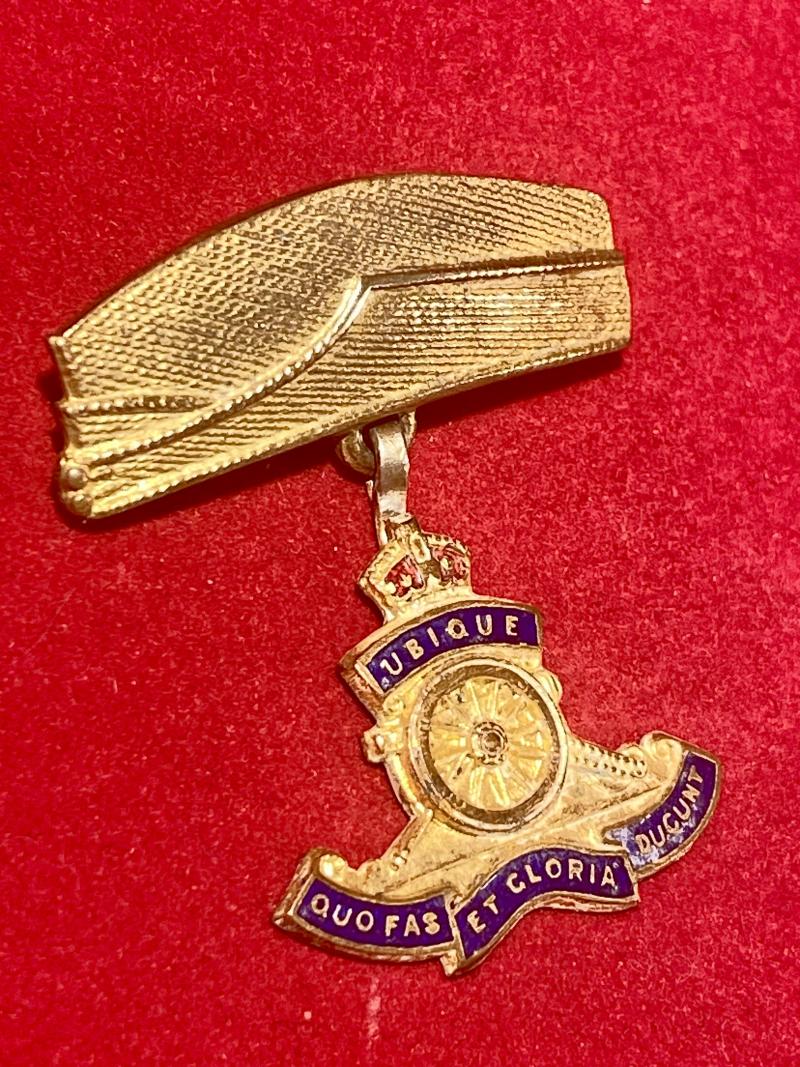 WW2 “The Royal Artillery” Sweetheart Brooch by Saunders & Sheppard Limited of Birmingham -1941