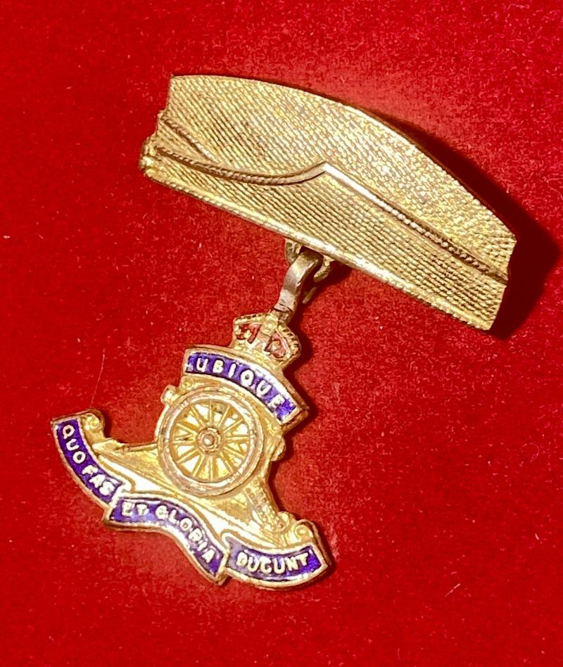 WW2 “The Royal Artillery” Sweetheart Brooch by Saunders & Sheppard Limited of Birmingham -1941