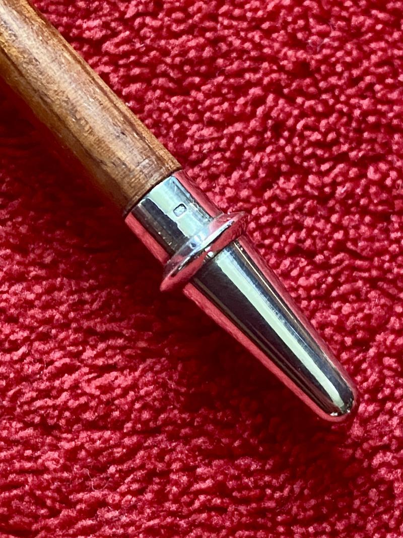 Scarce 15” Miniature Partizan Polearm as Carried by Tower of London Beefeaters with Silver Spike and Butt by Wilkinson Sword – Mint in Box c1978