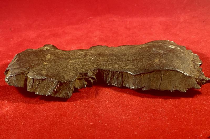 Rare 6” 520g Metal Fragment of a WW1 German Zeppelin LZ93 (L44) 100Kg HE Bomb Dropped on a Turnip Field at Sarre, Kent on 19th October 1917