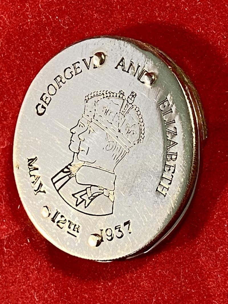 Double Bladed “Coin” Penknife by G. Ibberson Sheffield – Souvenir of the Coronation of King George VI – 12th May 1937