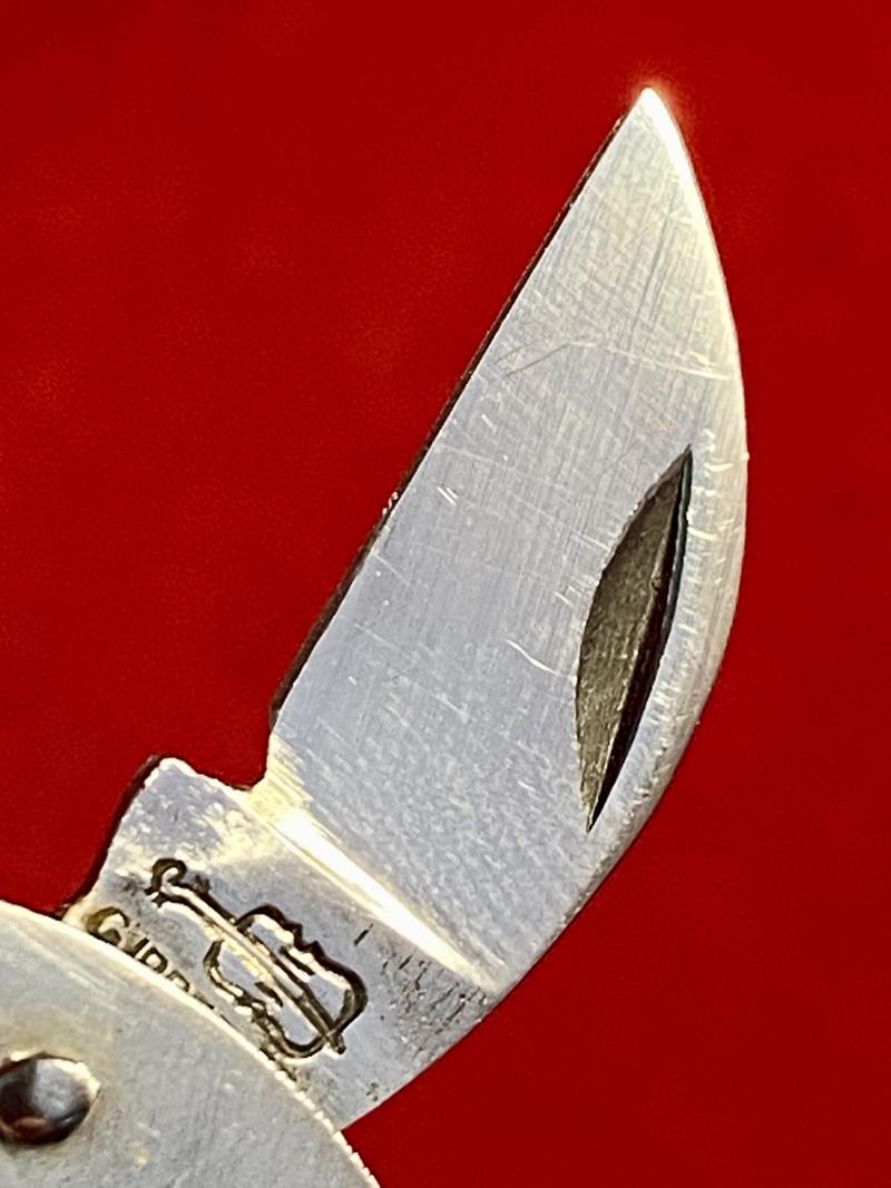 Double Bladed “Coin” Penknife by G. Ibberson Sheffield – Souvenir of the Coronation of King George VI – 12th May 1937
