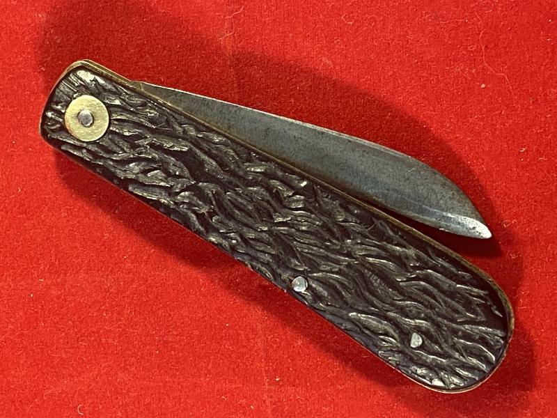 Vintage Pruning Knife with worn Blade by H. Rowbotham & Co. of Sheffield