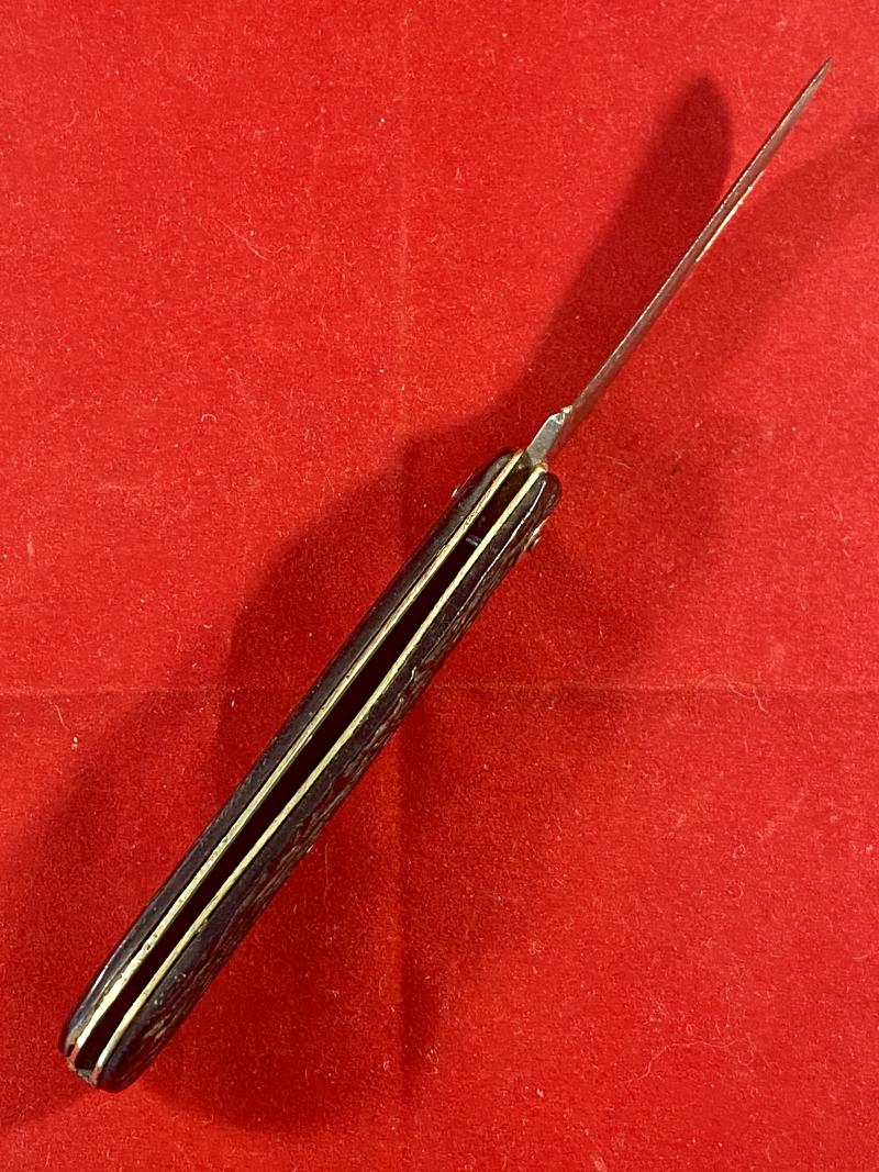 Vintage Pruning Knife with worn Blade by H. Rowbotham & Co. of Sheffield