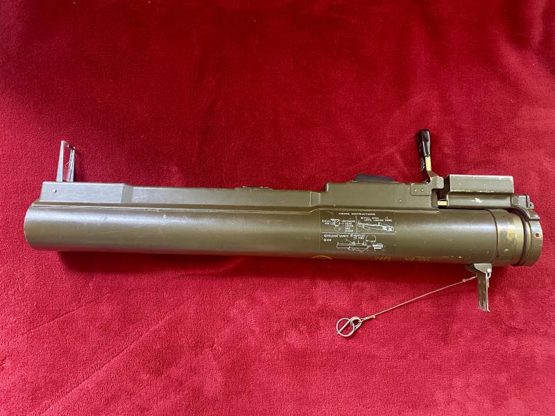 British LAW (Light Anti-Tank Weapon) 66mm Heat L1A2B1 Rocket Launcher dated 1976