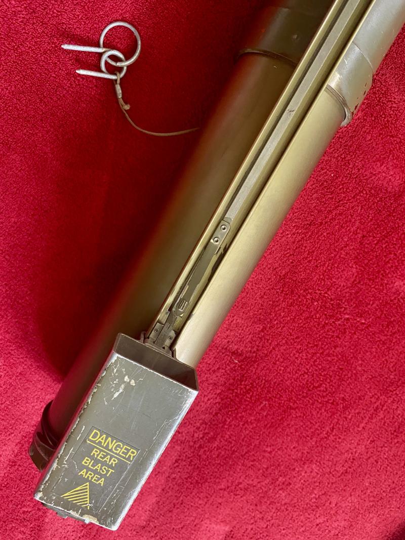 British LAW (Light Anti-Tank Weapon) 66mm Heat L1A2B1 Rocket Launcher dated 1976