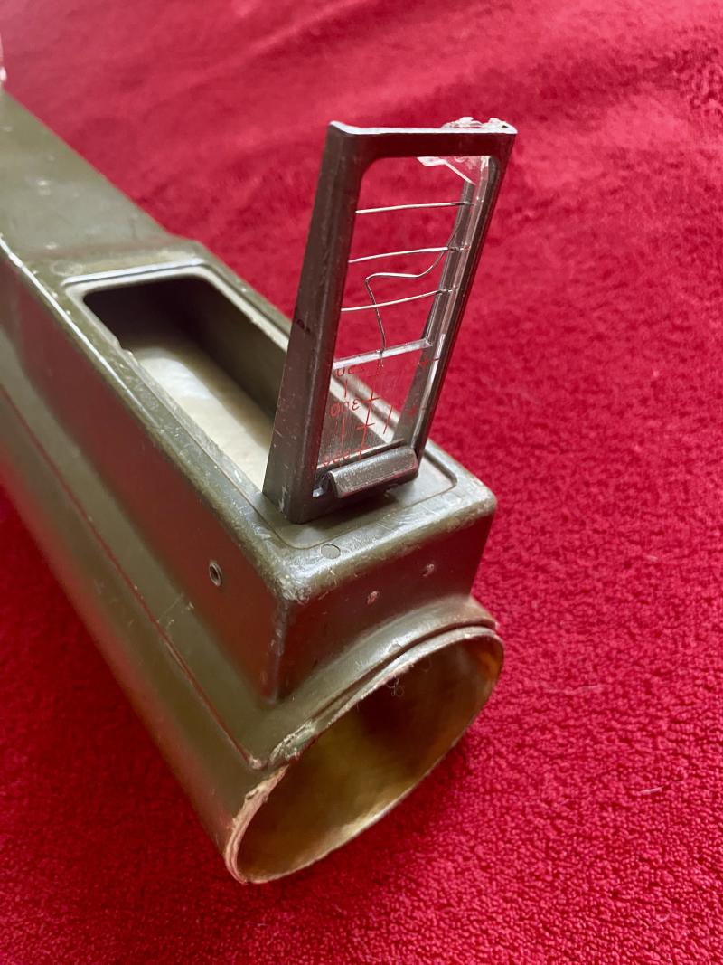 British LAW (Light Anti-Tank Weapon) 66mm Heat L1A2B1 Rocket Launcher dated 1976