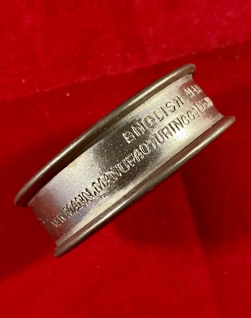 Rare Antique Retraceable 1.5” Miniature Tape Measure Advertising A. MCINTOSH & SONS LTD of Cambridge c1890