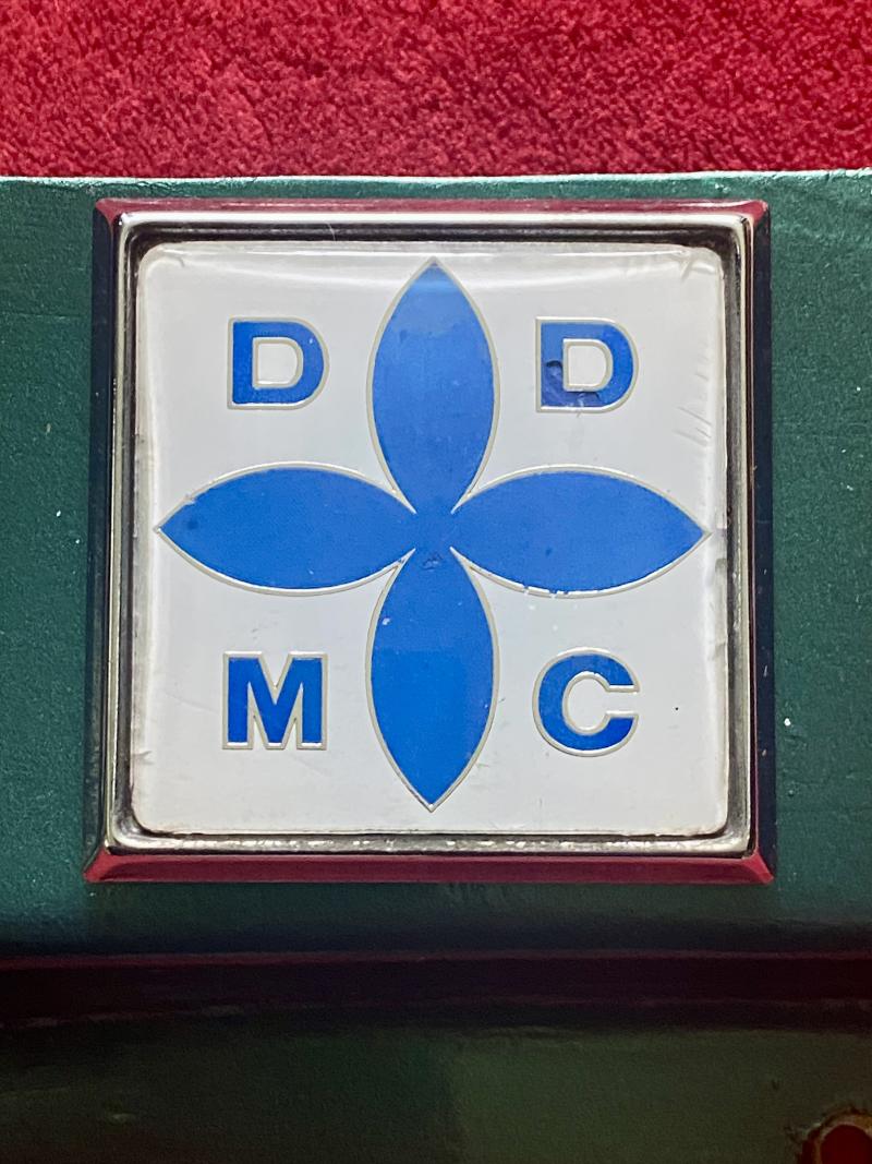 Set of Three Vintage Car Badges Relating to Guernsey - Mounted on Custom-made Metal Bracket