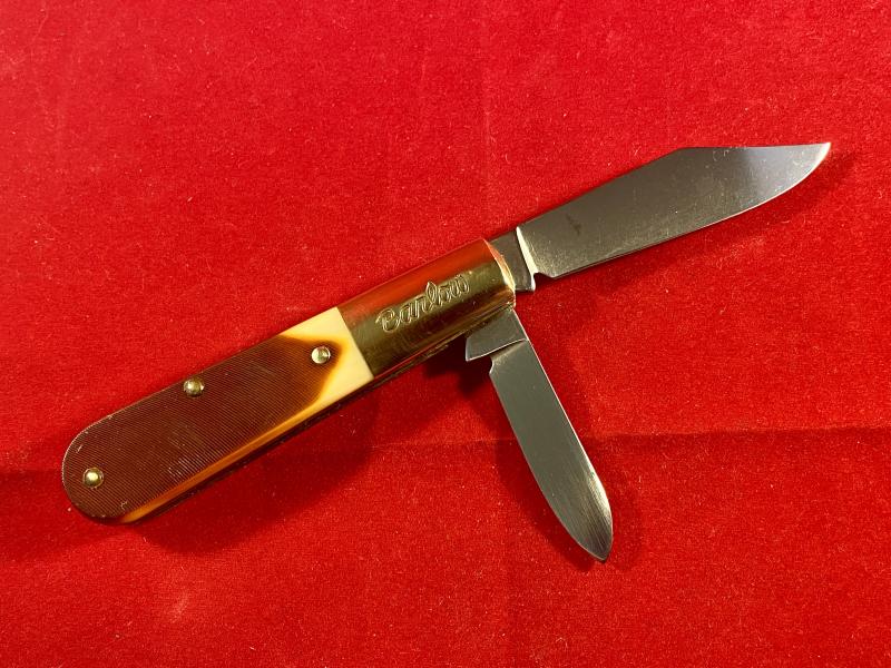 Near Mint Vintage – OLD CUTLER U.S.A. - Double Bladed Pocket Knife by Barlow