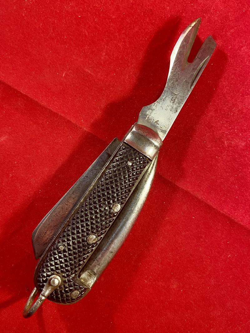 WW2 British Army Three-Piece Clasp or Jack Knife by Joseph Rodgers of Sheffield dated 1942