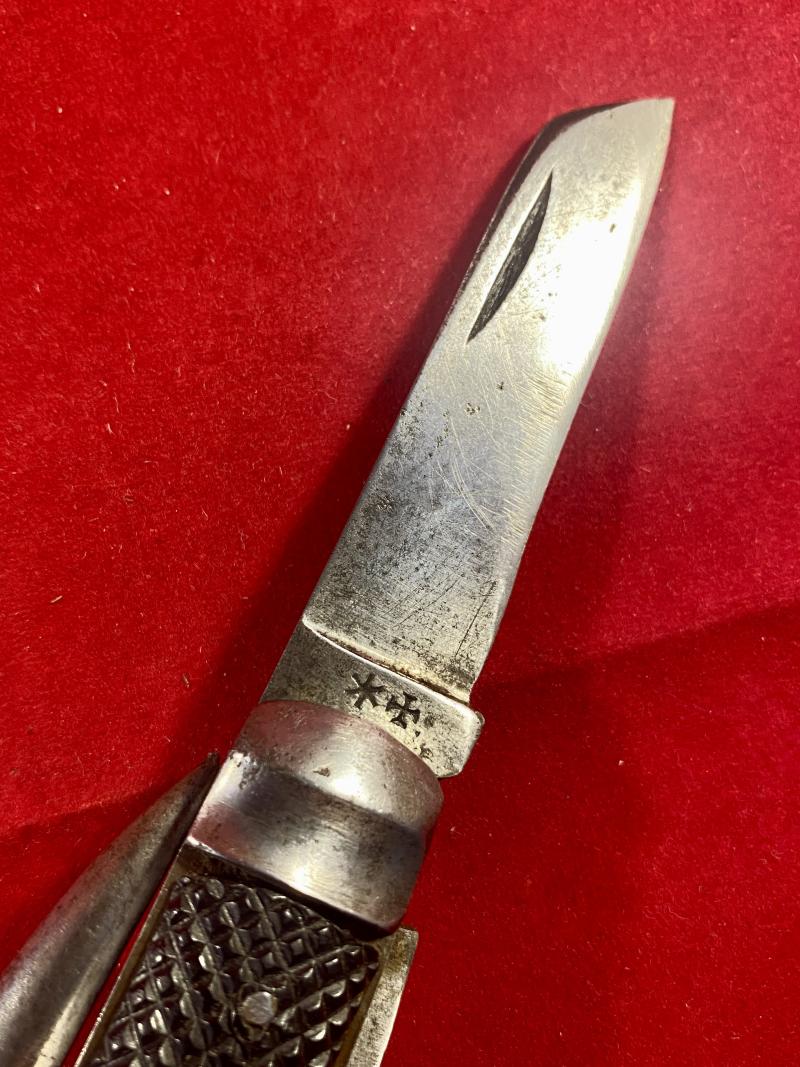 WW2 British Army Three-Piece Clasp or Jack Knife by Joseph Rodgers of Sheffield dated 1942