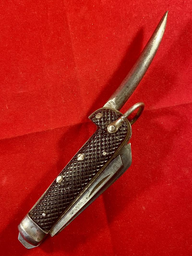 WW2 British Army Three-Piece Clasp or Jack Knife by Joseph Rodgers of Sheffield dated 1942