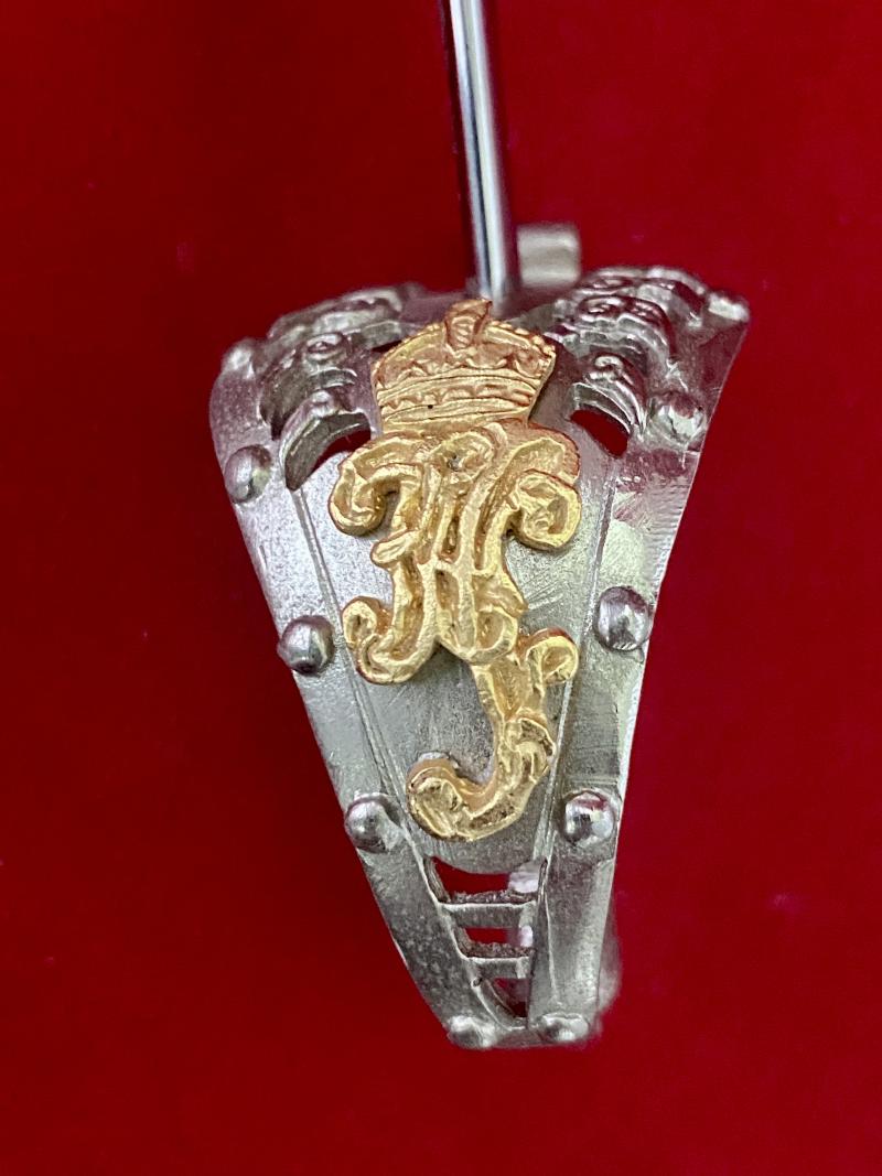 Rare Miniature Household Cavalry Officers Sword by Wilkinson Sword with Presentation Box and Wooden Display Plinth